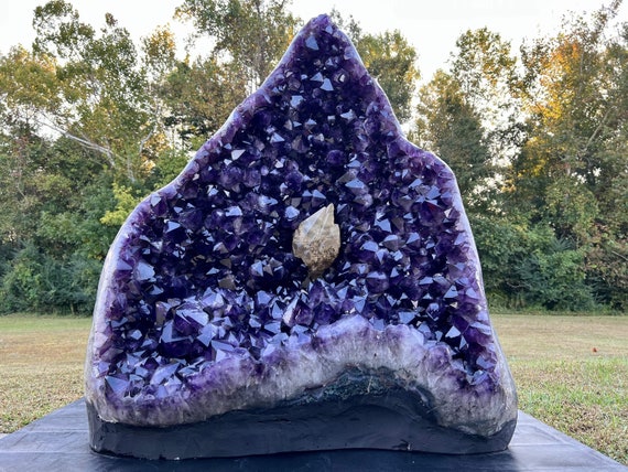 large amethyst crystal geode