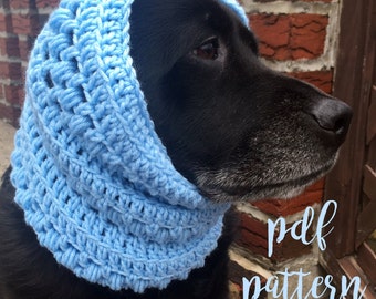 Dog Snood Pattern / Textured Dog Scarf Pattern / Dog Snood Pattern Crochet / Crochet Dog Scarf Pattern / DIY Dog Snood