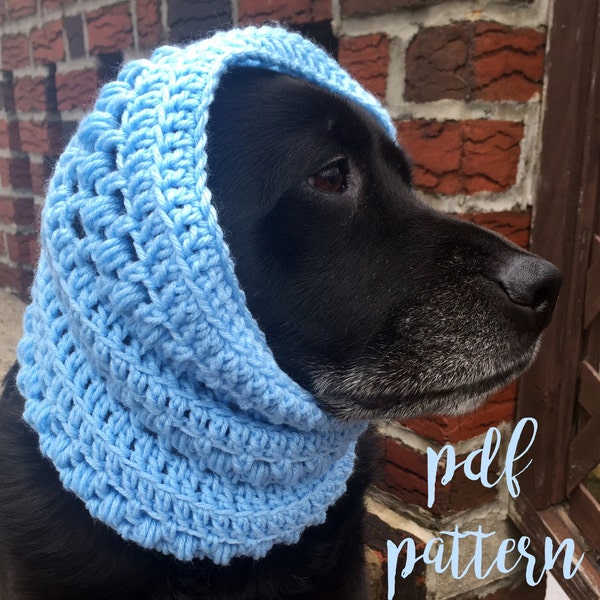 Dog Snood Pattern / Textured Dog Scarf Pattern / Dog Snood Pattern Crochet / Crochet Dog Scarf Pattern / DIY Dog Snood