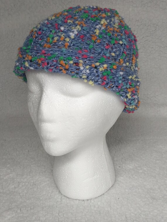 Items similar to The Confetti Beanie, Unisex Hat, Unisex Beanie, Winter