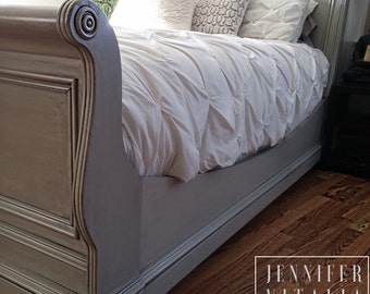 Sleigh Bed | Etsy