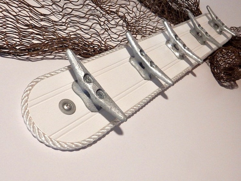 Wall Hook Rack Galvanized Boat Cleats Beach Towel Hook | Etsy