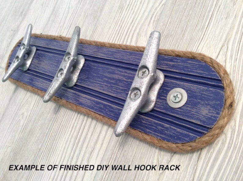 Boat Cleat Towel Rack Kit Coat Hooks DIY Boat Cleat Rack Etsy