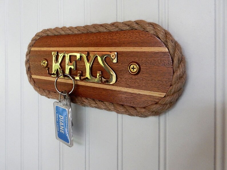 Wall Key Hook Holder Brass Hanger Key Rack Jewelry Etsy