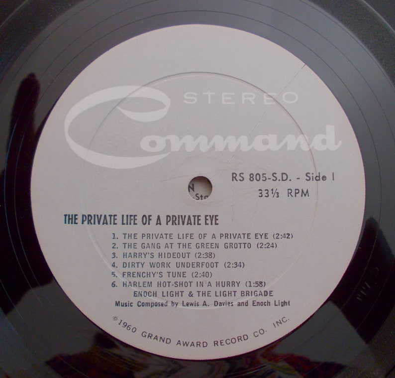 Rare Command Records LP Library 33 RPM Vinyl - Etsy