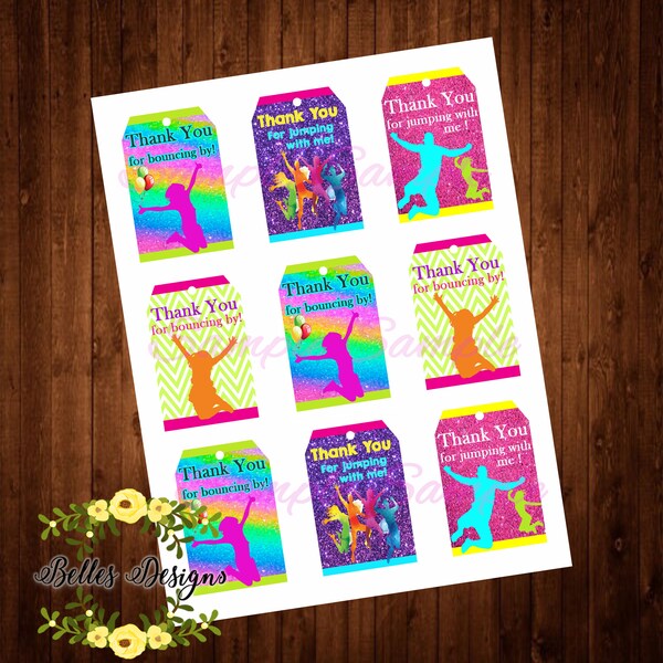 Trampoline Party Favors - Etsy