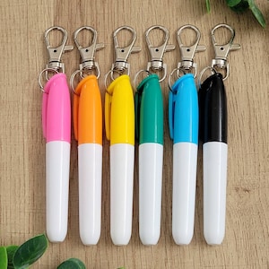 Mini Dry Erase Marker with Badge Clip: Nurse Teacher Office Accessory