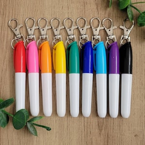 Mini Dry Erase Marker with Badge Clip: Nurse/Teacher Accessory