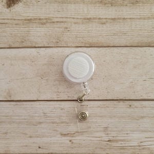 Retractable Swivel or Belt Clip Badge Reel: Interchangeable ID Holder image 5