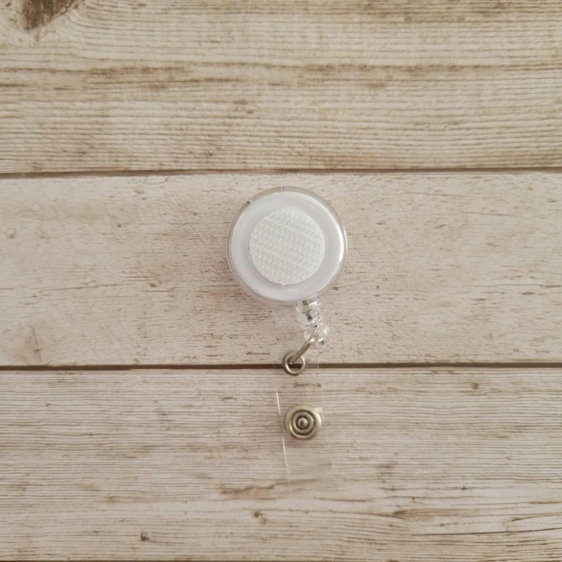 Retractable Swivel or Belt Clip Badge Reel: Interchangeable ID Holder image 5