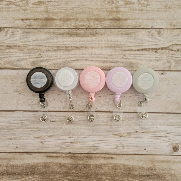Velcro Id Badge Reel Etsy