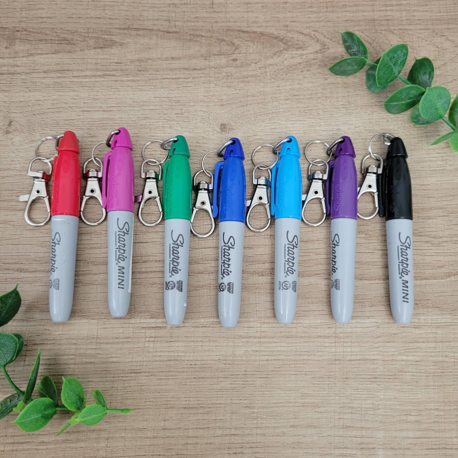Pen Highlighter Sharpie Keychain Etsy
