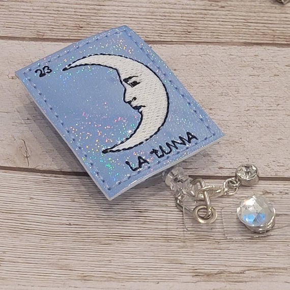 La Luna Badge Reel, La Luna Interchangeable Badge Reel, Loteria