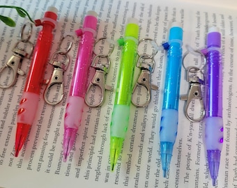 Mini Mechanical Clip-On Pencil: 0.7mm Lead, Planner Accessory