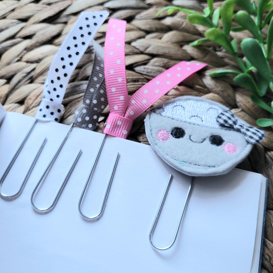Rice Bowl Bookmark Set: Cute Planner Clips, Notebook Accessories, Paper ...