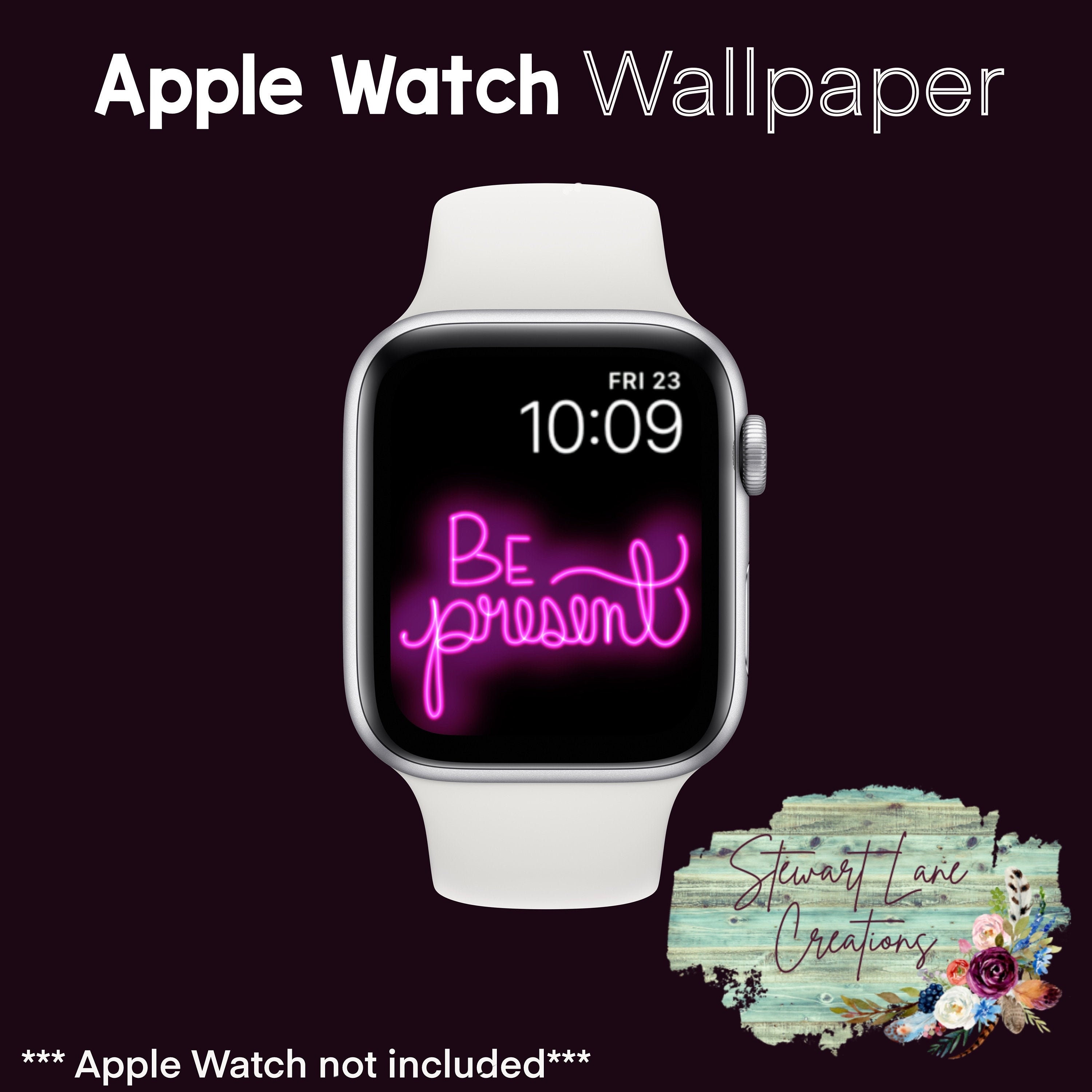 Be Present Neon Light Apple Watch Wallpaper/ Watch Wallpaper / - Etsy Be Present Neon Light Apple Watch Wallpaper/ Watch Wallpaper / - Etsy