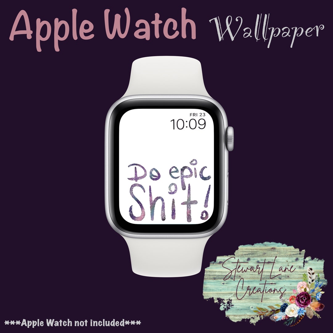 Apple Watch Background/watch Wallpaper / Fitbit / Smartwatch / Watch