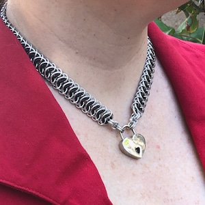 Black 24/7 Day Collar Vertebrae Weave / 3 Colors Available
