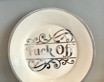 F off Plate