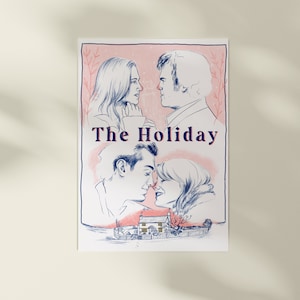 The Holiday - Christmas A4 Art Print