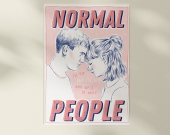 Normal People A4 Print