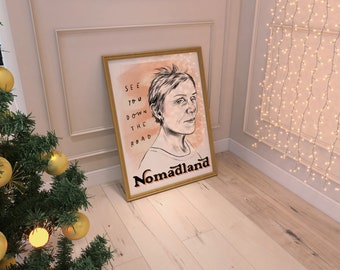 Nomadland A4 Art Print