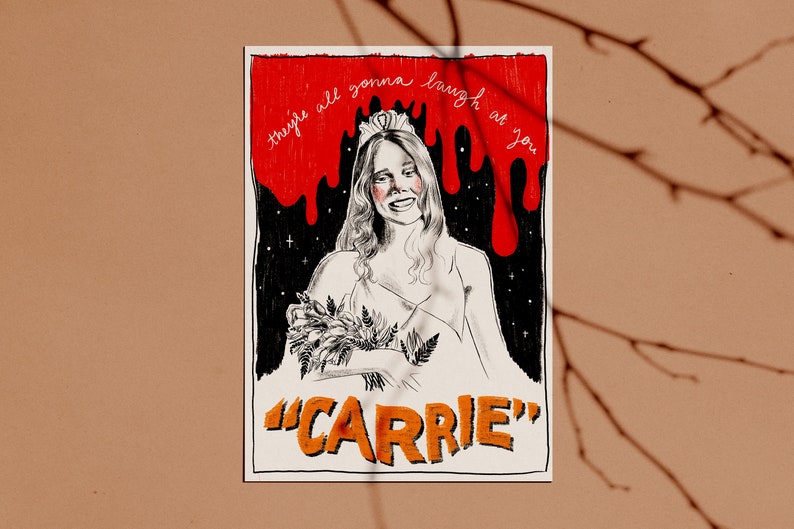 Carrie A4 Art Print image 4