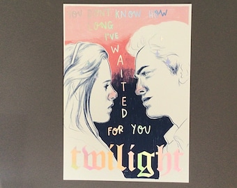 Twilight A4 Holographic Print