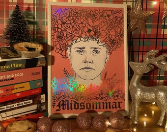 Midsommar A4 Holographic Print