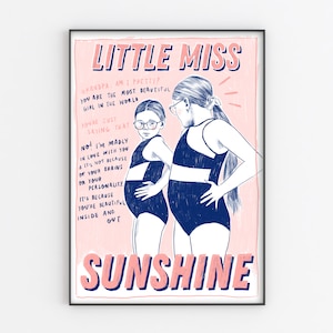 Little Miss Sunshine A4 Art Print - Etsy