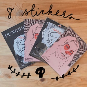 Punisher Phoebe Bridgers-stickerpakket