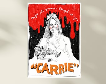 Carrie A4 Art Print