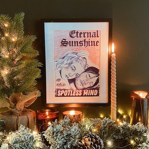 Eternal Sunshine of the Spotless Mind a4 print