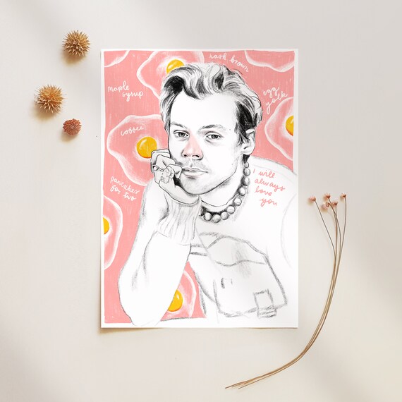 Harry Styles A4 Art Print - Keep Driving