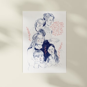 Little Women A4 Print