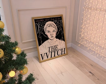 The VVitch A4 Halloween Art Print