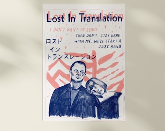 Lost in Translation A4 print