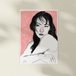 Rina Sawayama A4 Art Print