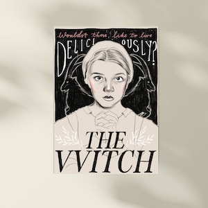 Der VVitch - A4 Halloween Kunstdruck