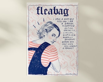 Fleabag Art Print A4