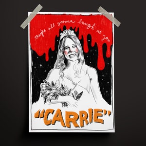 Carrie A4 Art Print image 6