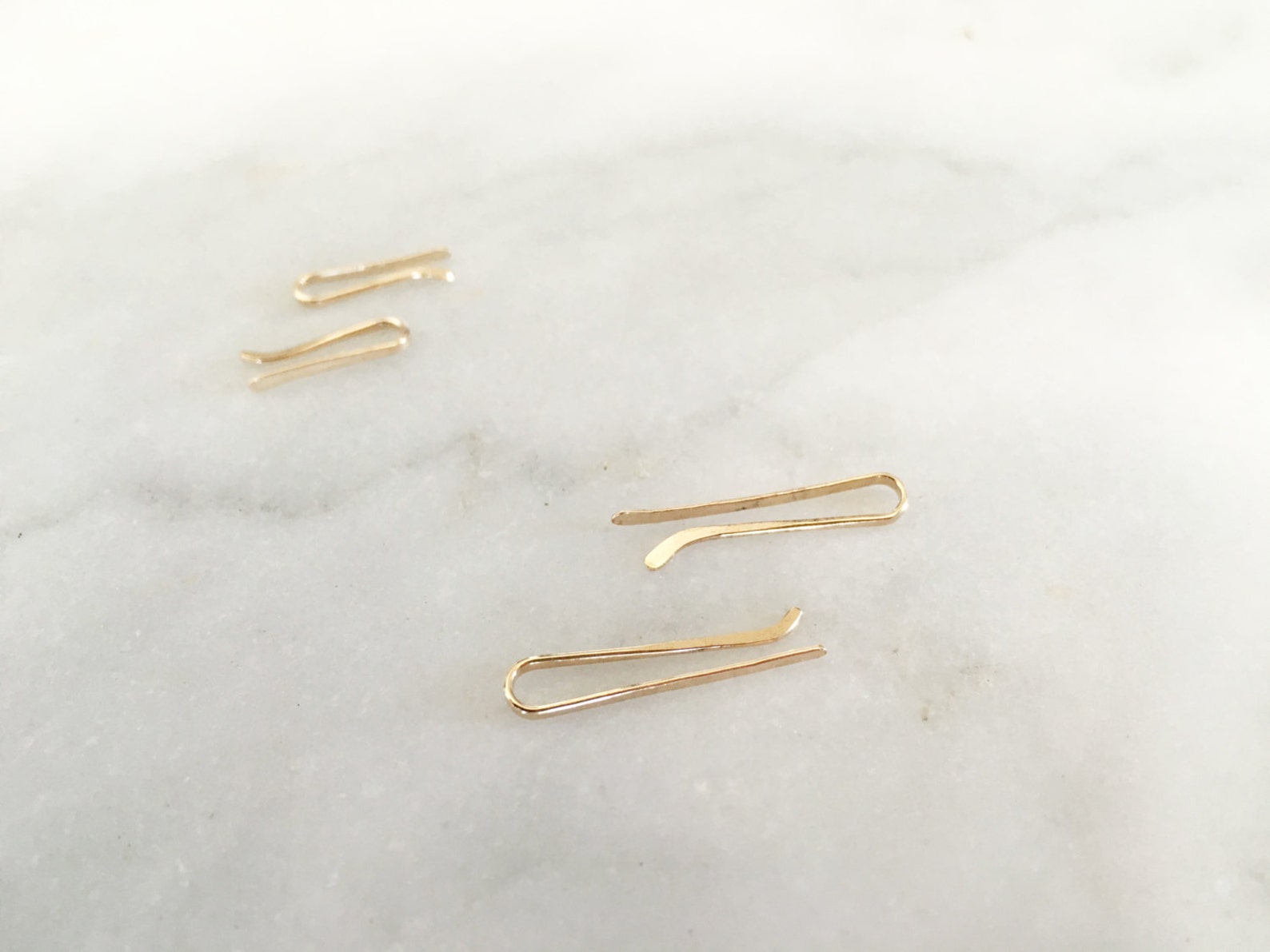 Bobby Pin Earrings. Earrings. Bobby Pins. Ear Climber. Ear Etsy