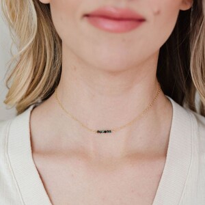 Turqouise Choker. Gemstone Choker. Beaded Choker. Turquoise Jewelry. Turquoise Gemstone. Turquoise Bead Necklace. Sterling. 14k Gold Filled.