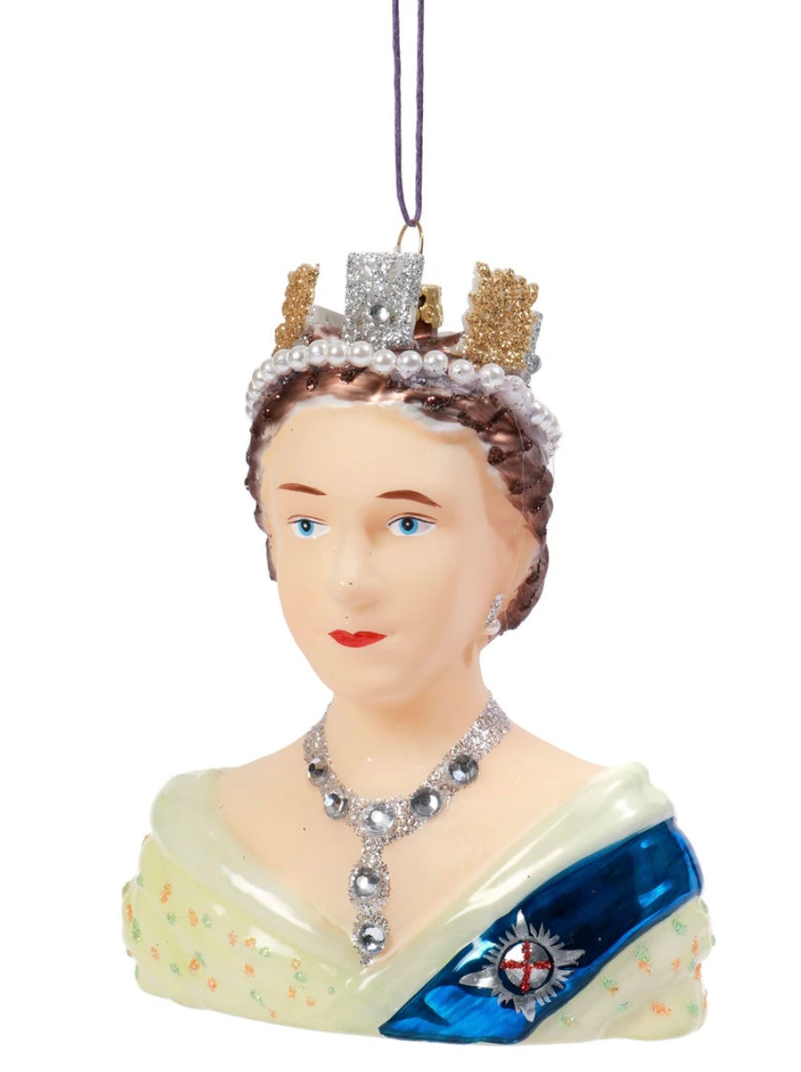 PREOrder Queen Elizabeth Christmas Ornament Etsy