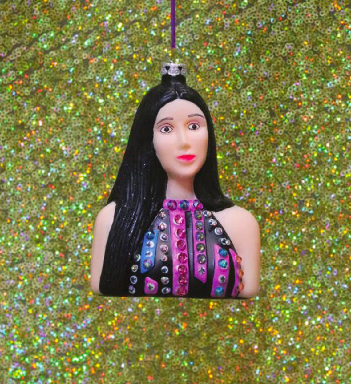 Cher Christmas Ornament 