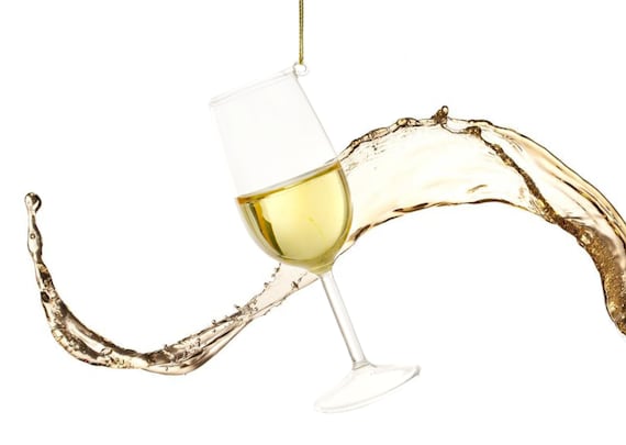 White wine christmas ornament Clearance