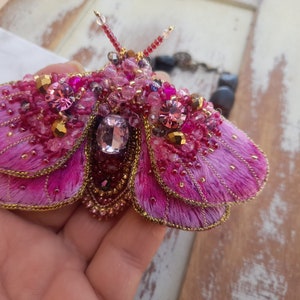 Moth Enamel Pin Punk Badges On Backpack Brooches For...