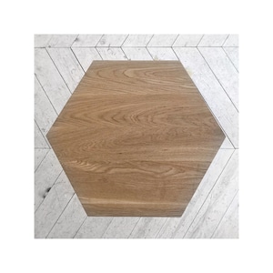 Minimalist Hexagon Side Table image 5