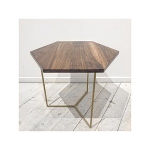 Minimalist Hexagon Side Table image 3