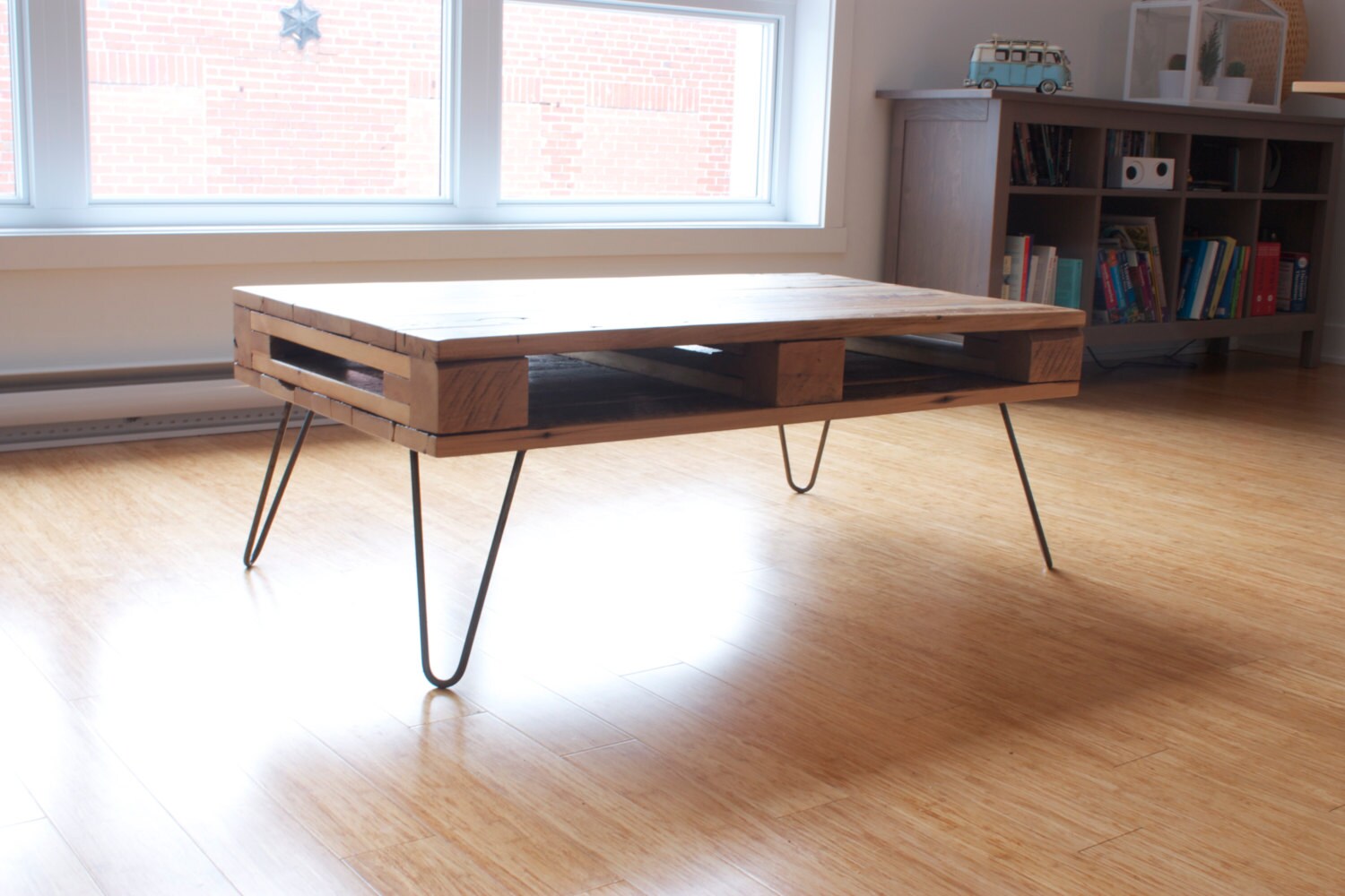 Pallet Coffee Table Living Room Furniture Table Reclaimed Wood